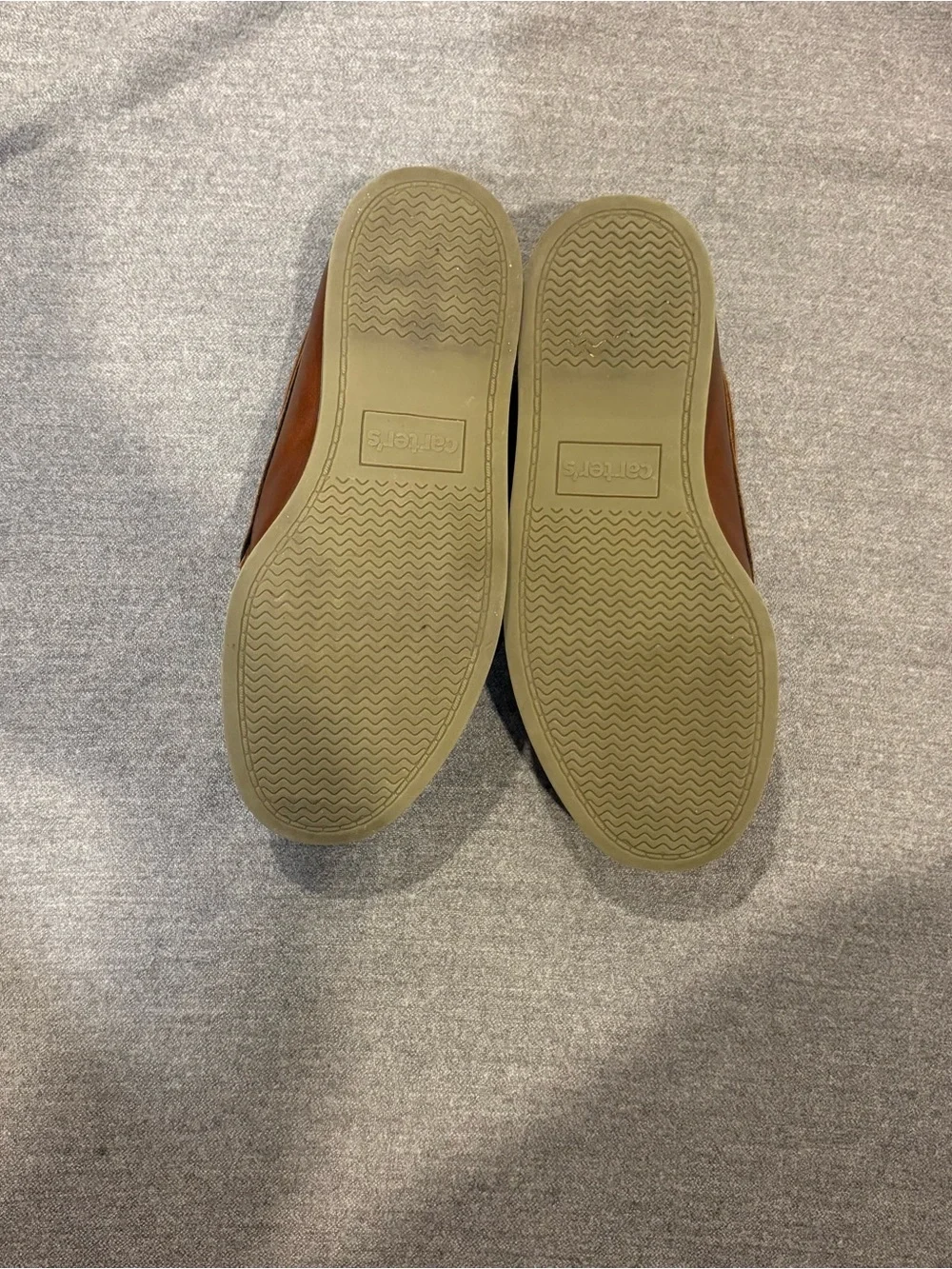 Carter's Brown Boys Boat Shoes. Size 1M. Excellent condition.
